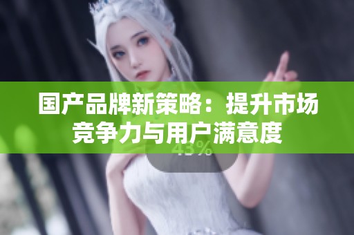 国产品牌新策略：提升市场竞争力与用户满意度
