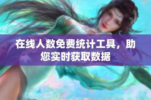 在线人数免费统计工具，助您实时获取数据
