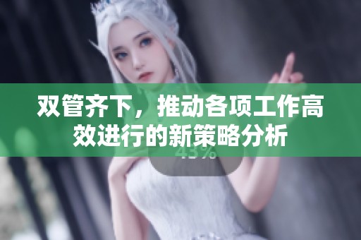 双管齐下，推动各项工作高效进行的新策略分析