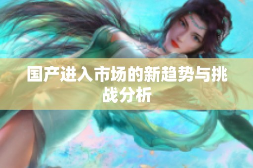 国产进入市场的新趋势与挑战分析
