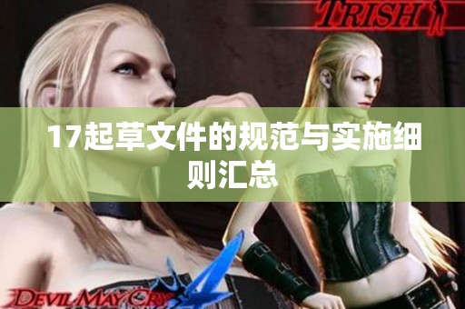 17起草文件的规范与实施细则汇总
