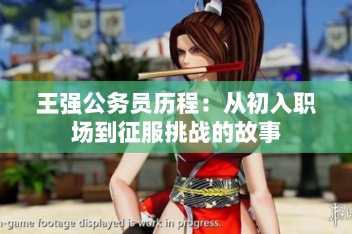王强公务员历程：从初入职场到征服挑战的故事