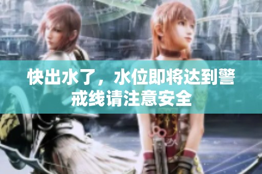 快出水了，水位即将达到警戒线请注意安全