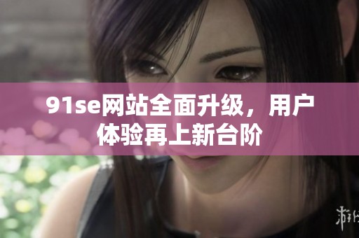 91se网站全面升级，用户体验再上新台阶