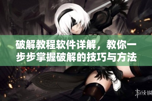 破解教程软件详解，教你一步步掌握破解的技巧与方法