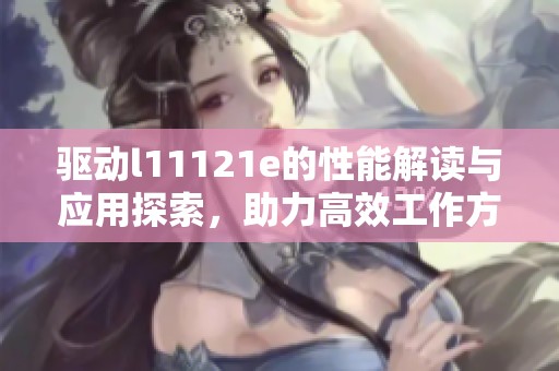 驱动l11121e的性能解读与应用探索，助力高效工作方式提升