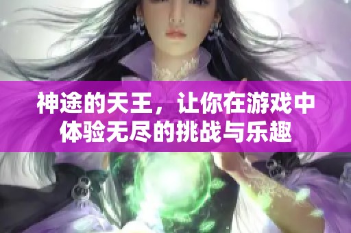 神途的天王，让你在游戏中体验无尽的挑战与乐趣