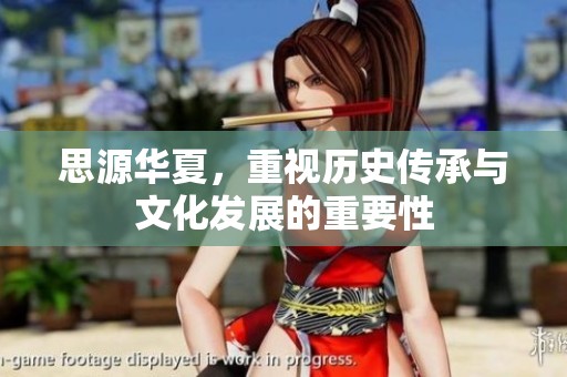 思源华夏，重视历史传承与文化发展的重要性