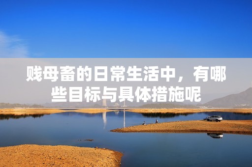 贱母畜的日常生活中，有哪些目标与具体措施呢