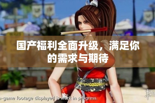 国产福利全面升级，满足你的需求与期待
